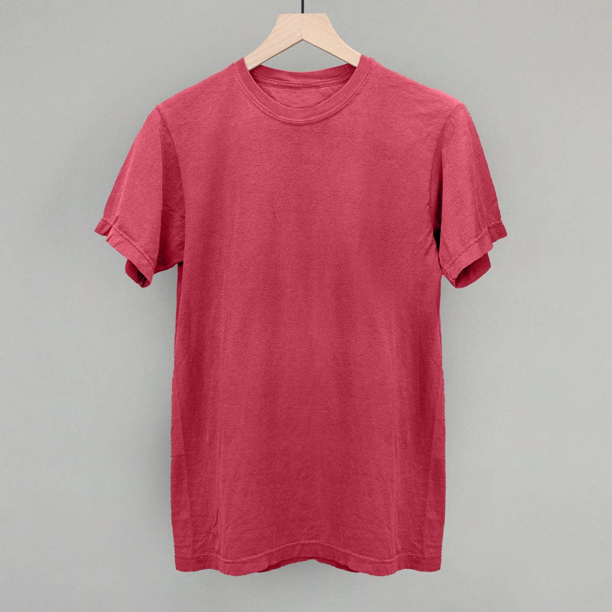 Comfort Colors Washed Tee ~ Crimson