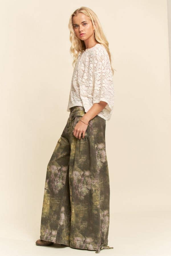 Bella Boxy Floral Lace Top ~ Cream