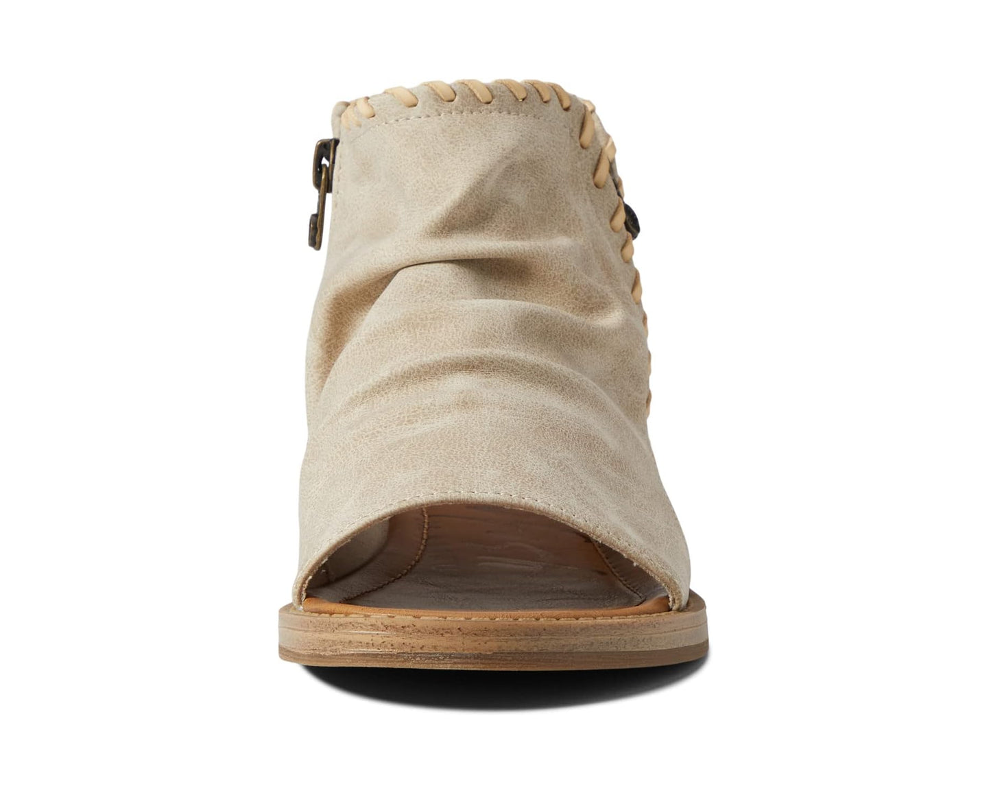 Blowfish Brinda Side Zip Sandal ~ Light Taupe