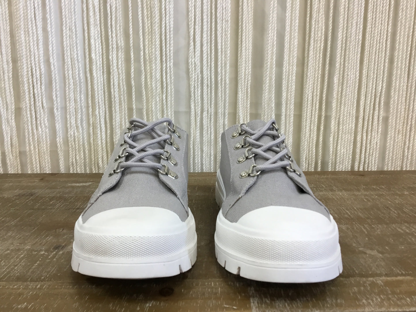 Beryl Lug Sole Sneakers ~ Light Grey