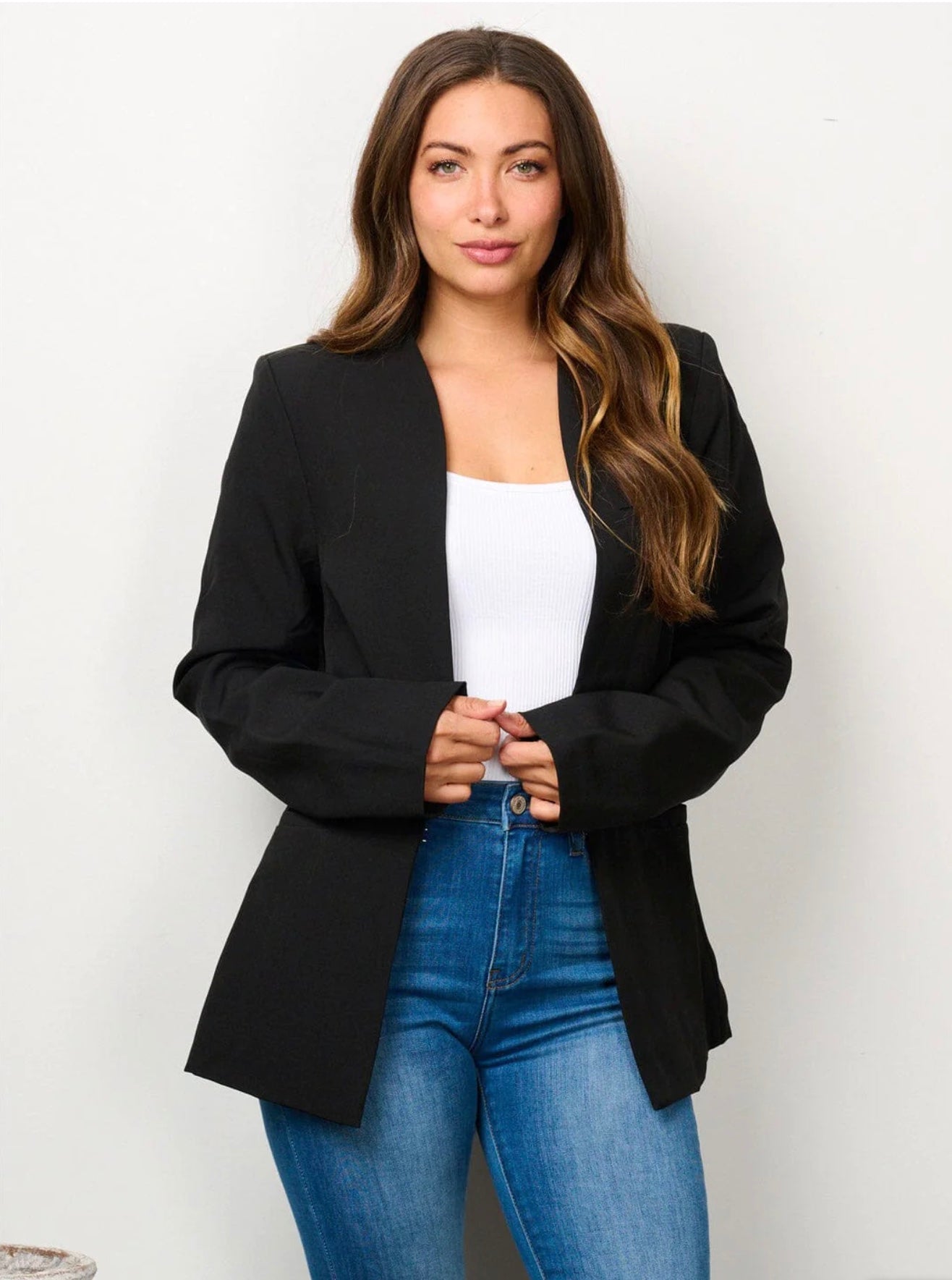 Scarlette Pocket Blazer ~ Black