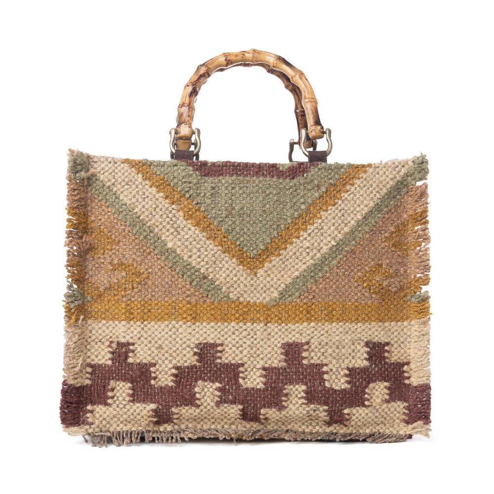 Desert Loom Jute Tote Bag