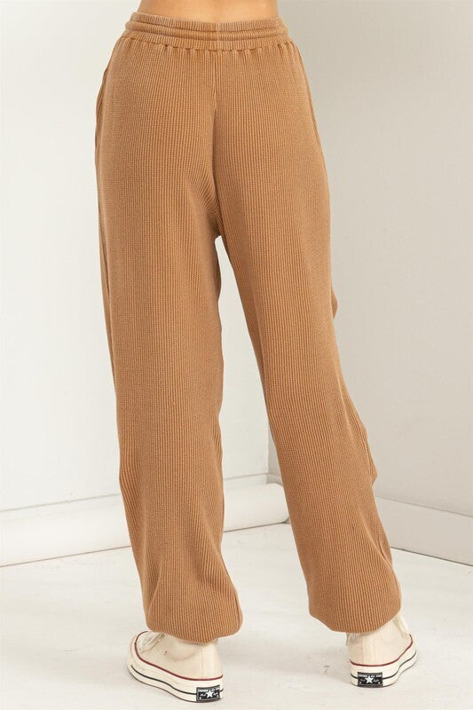 Haven Draw String Pants ~ Pale Brown