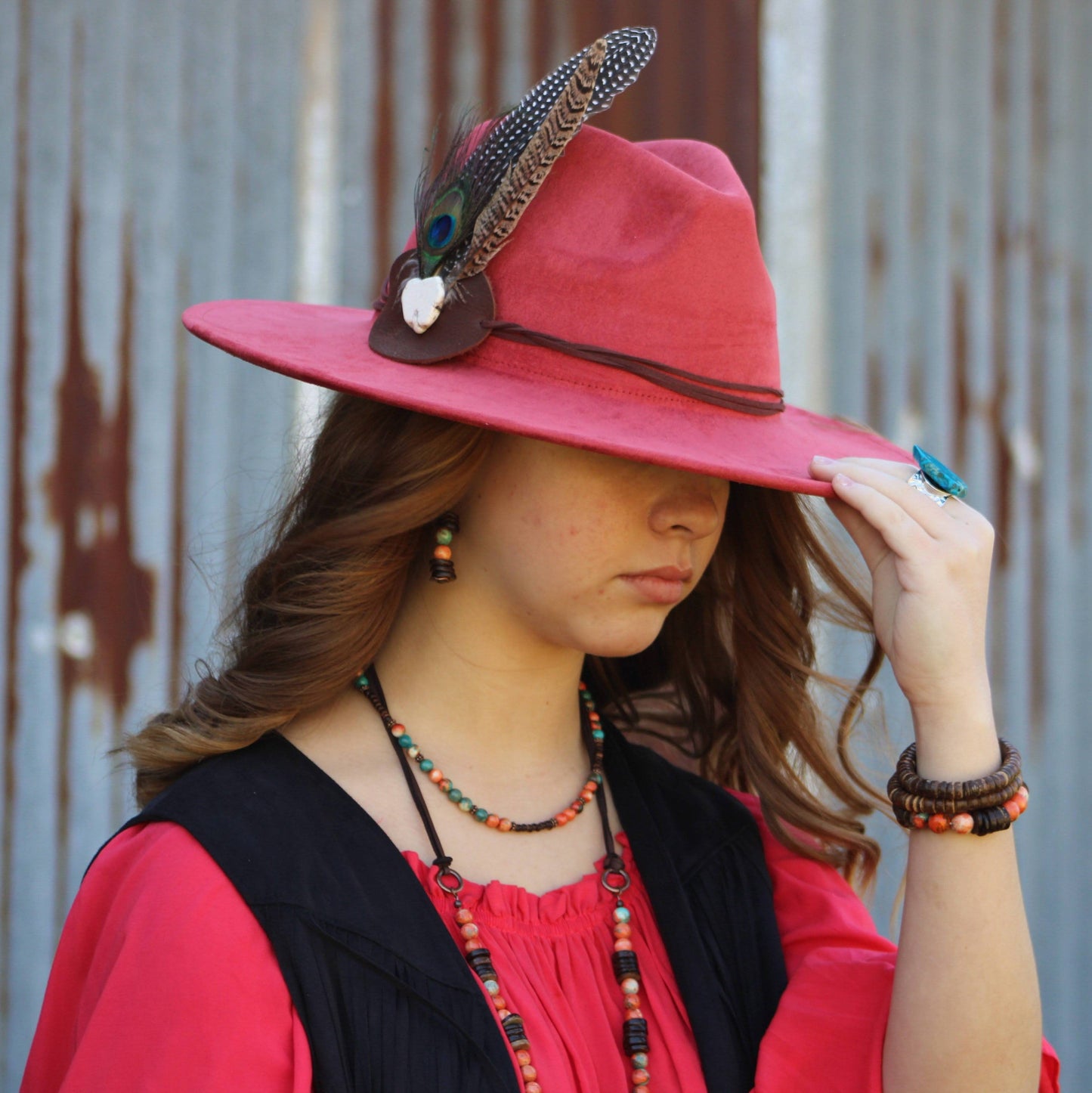 Multi-Colored Turquoise Beaded Collar Necklace