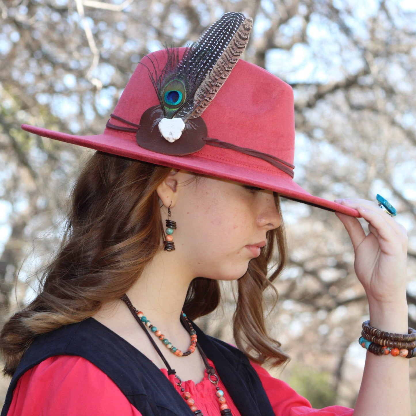 Multi-Colored Turquoise Beaded Collar Necklace
