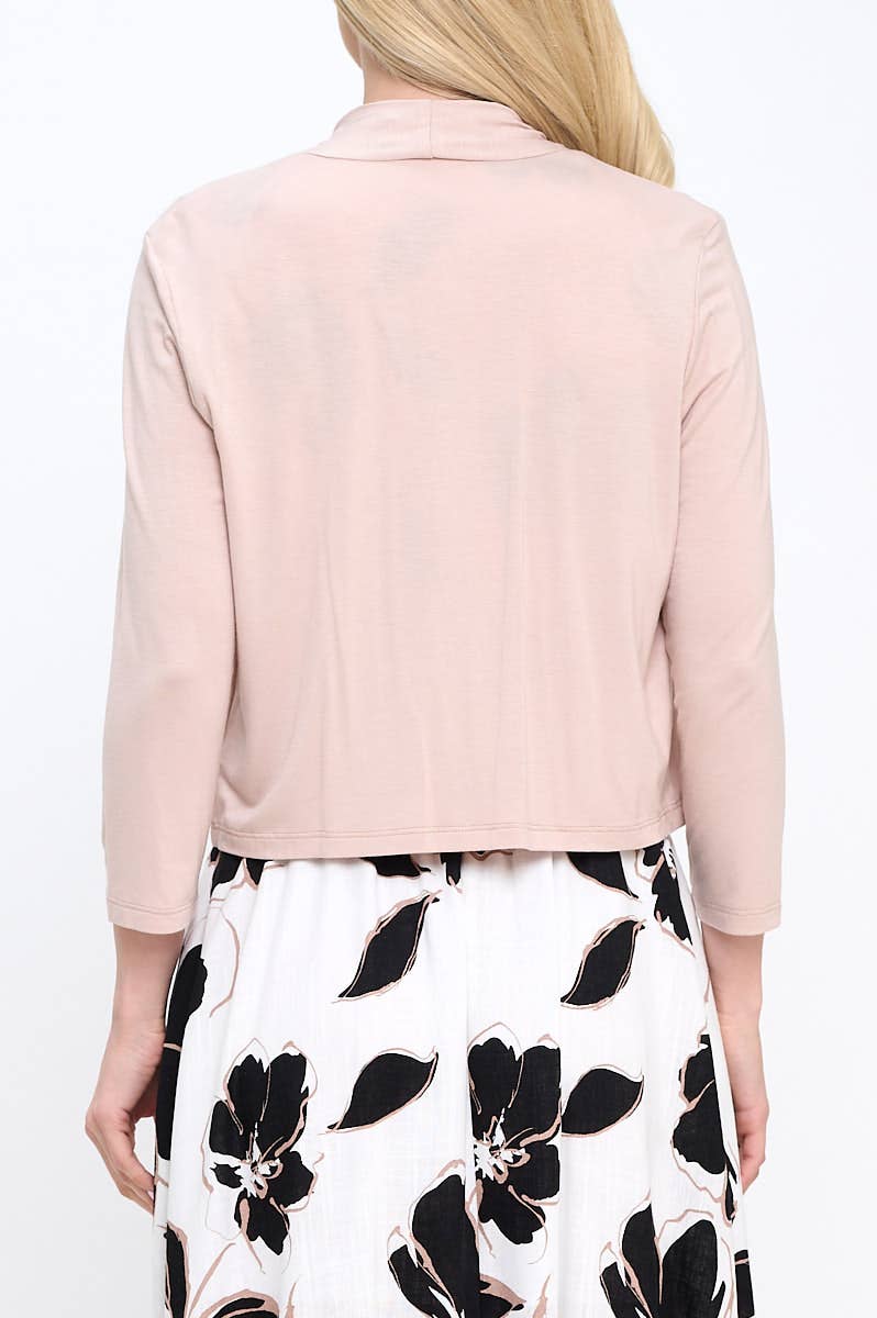 Macie Open Front Bolero Cardigan