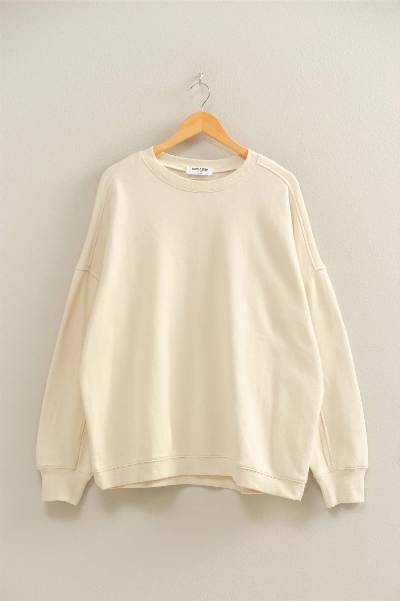 Ashlyn Oversized Crew Neck Pullover