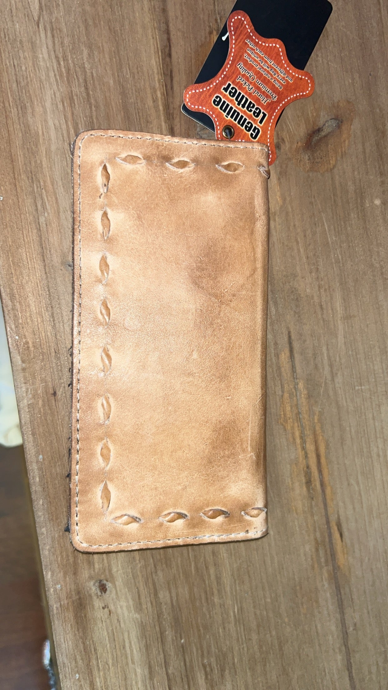 Hand Dyed Leather Wallet