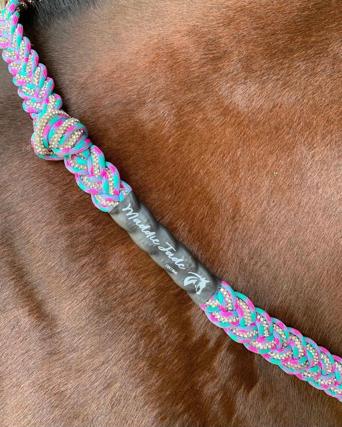 Diamond Barrel Reins