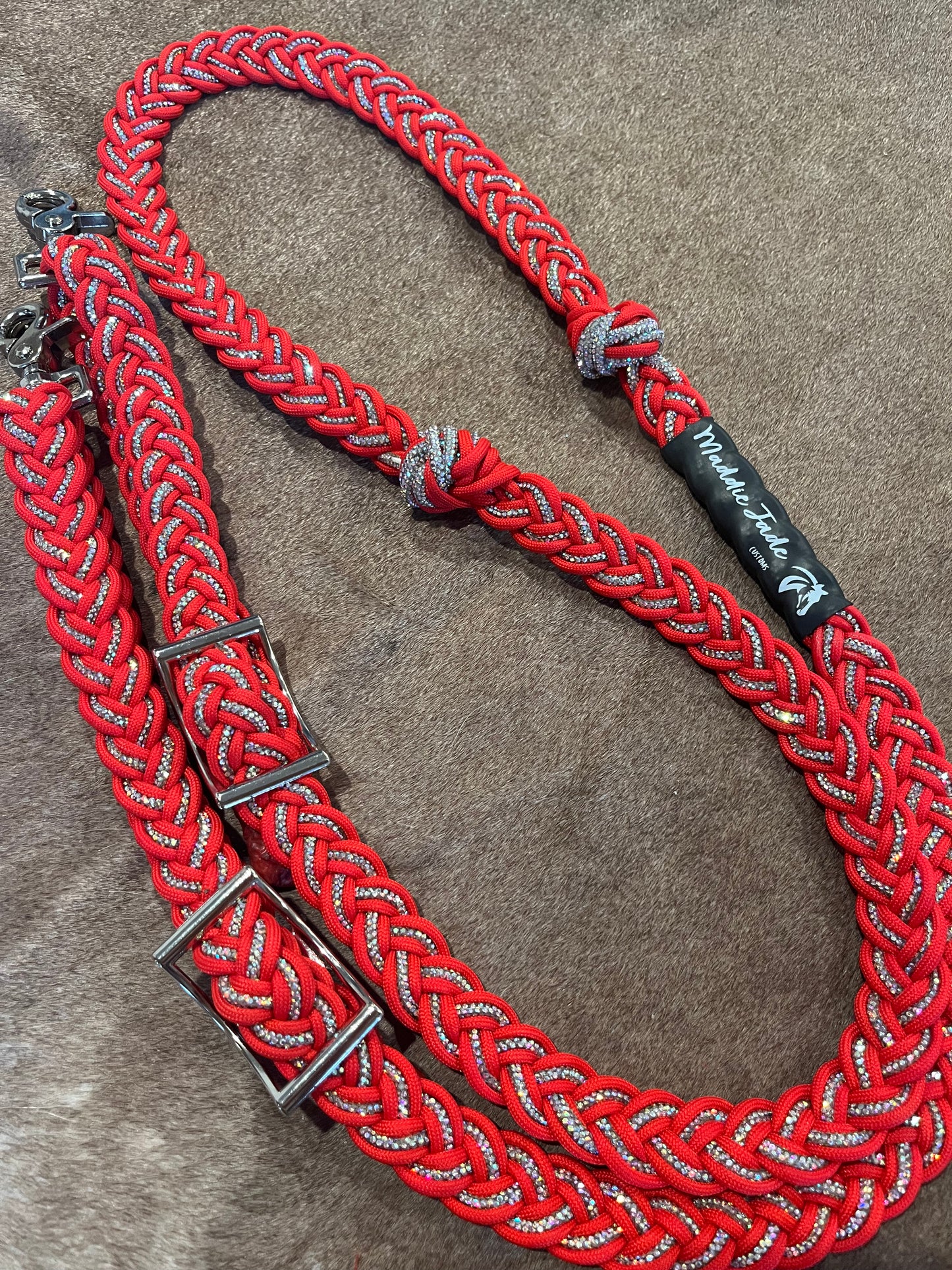 Diamond Barrel Reins