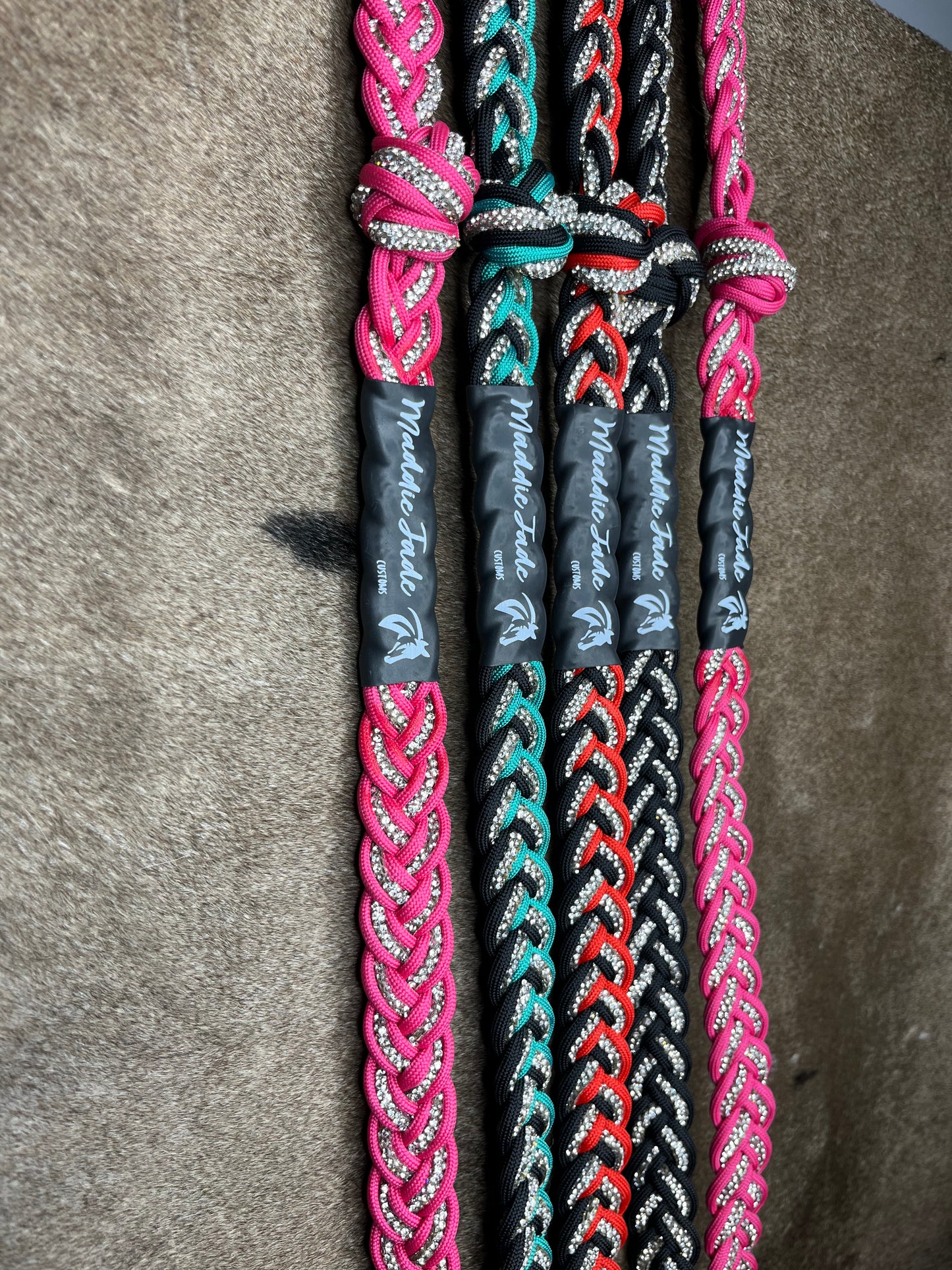 Diamond Barrel Reins