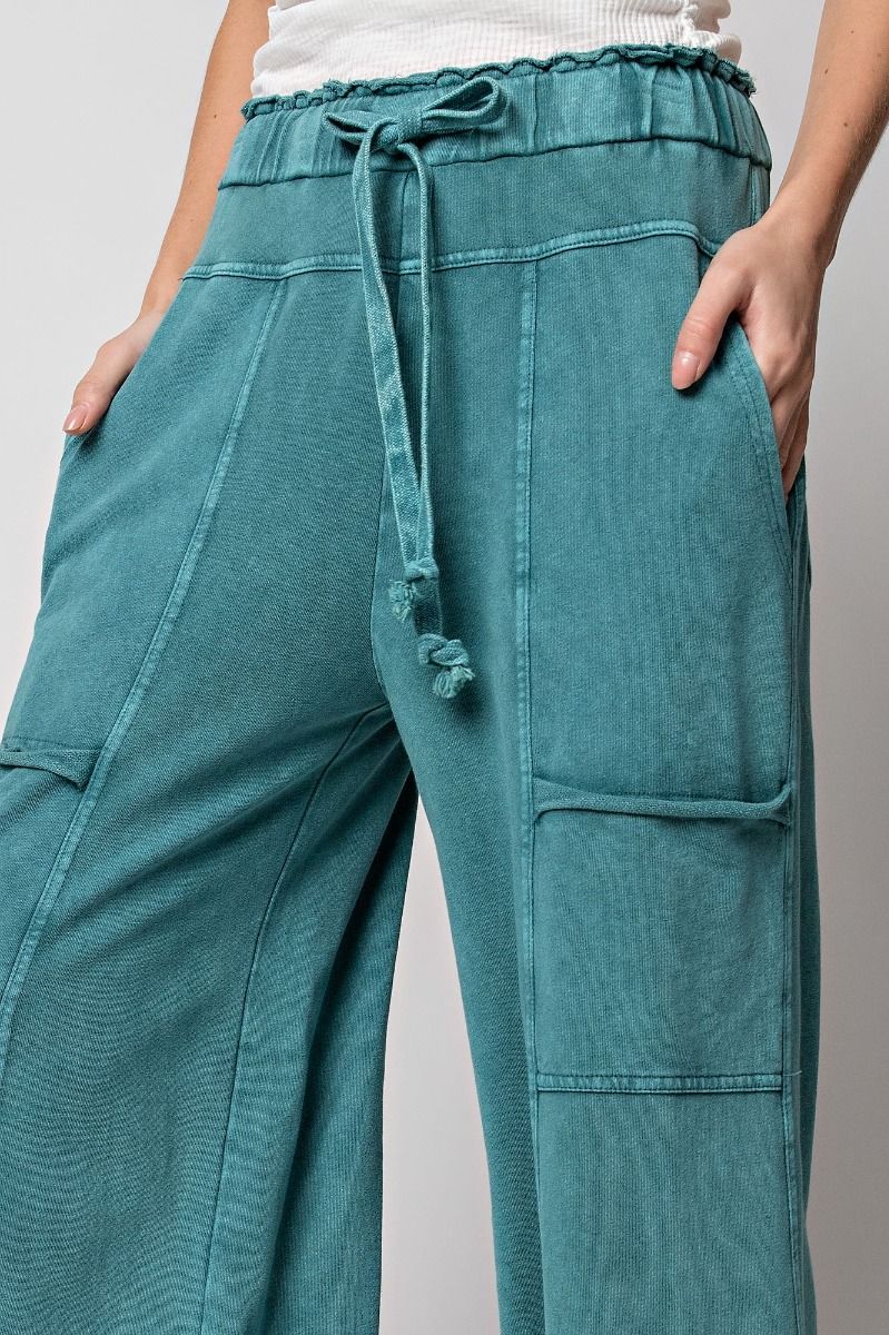 Camila Mineral Wash Pull On Pants