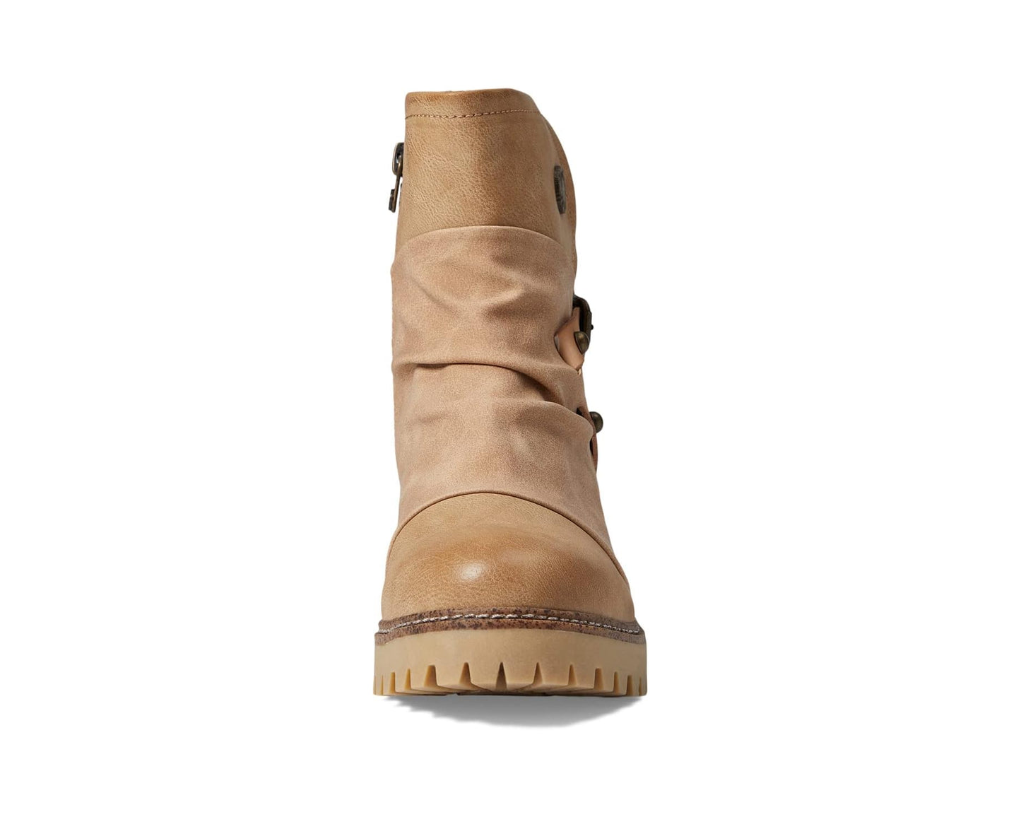 Blowfish Lynxi Strap & Buckle Detail Boot ~ Cashew