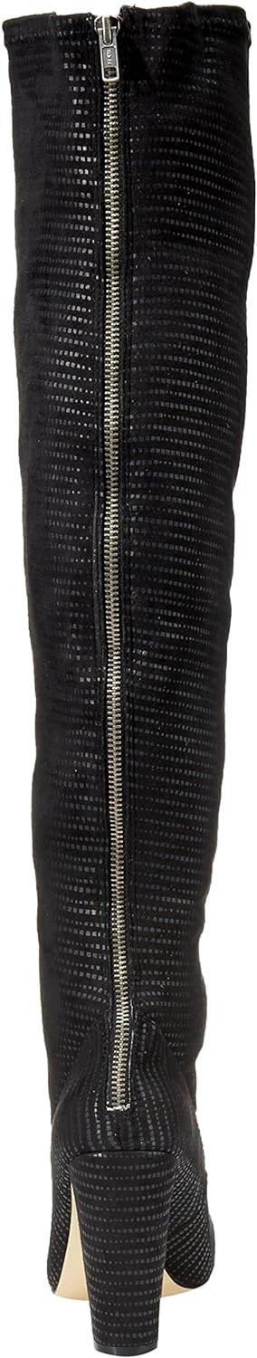 Nicole Ricci Over The Knee Boot ~ Black