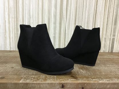 Tory Wedge Bootie ~ Black