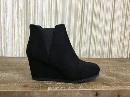 Tory Wedge Bootie ~ Black