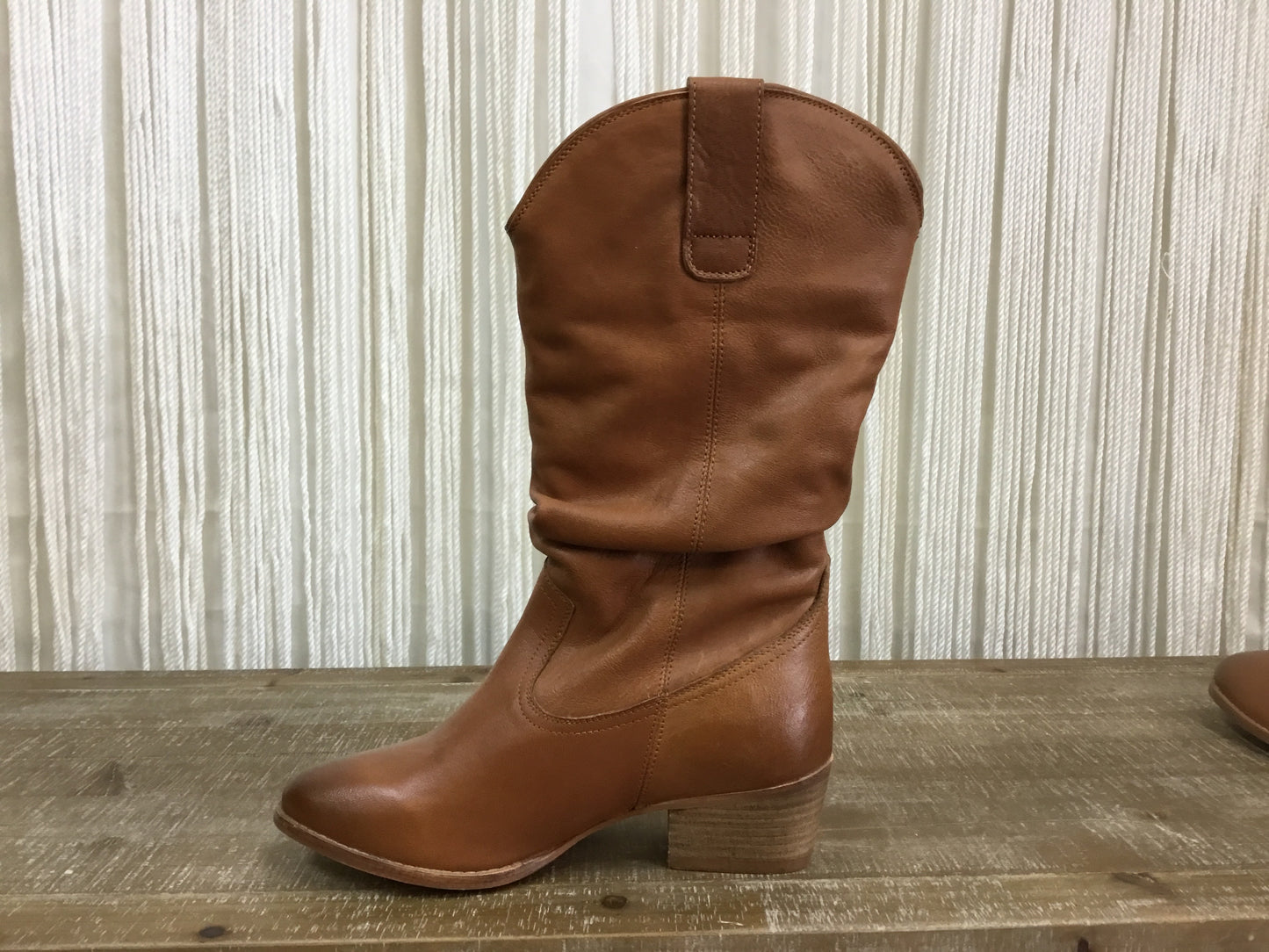 Naughty Monkey Shavano Slouch Boot ~ Tan