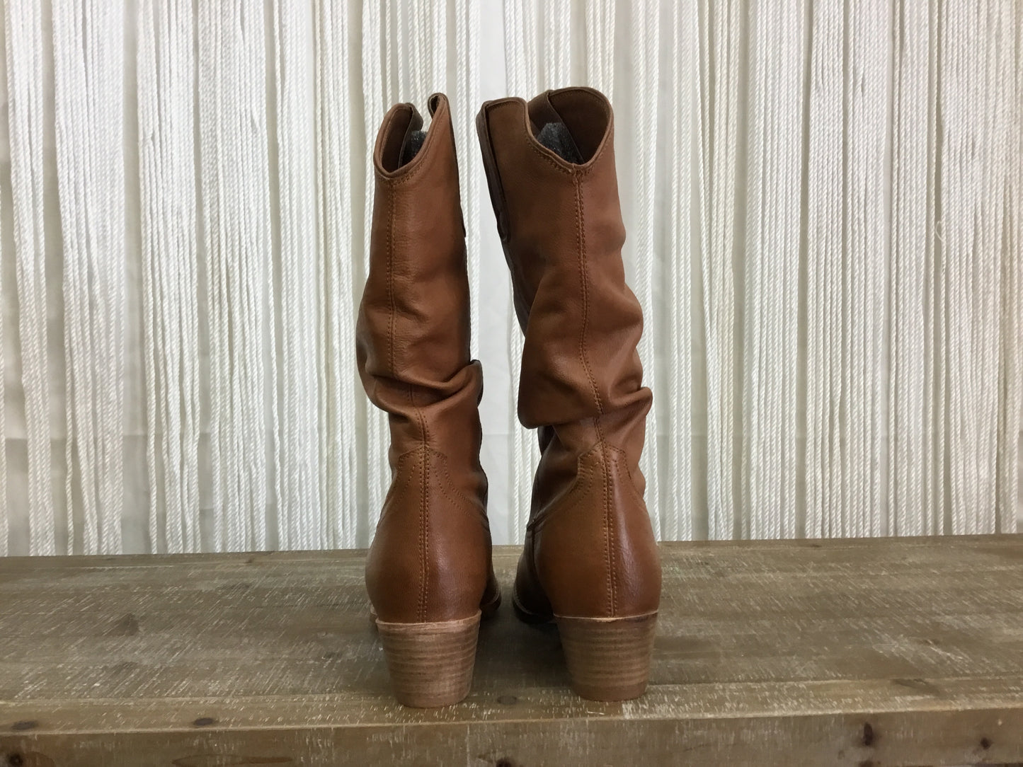 Naughty Monkey Shavano Slouch Boot ~ Tan