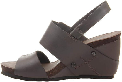 OTBT Overnight Wedge Sandal ~ Zinc