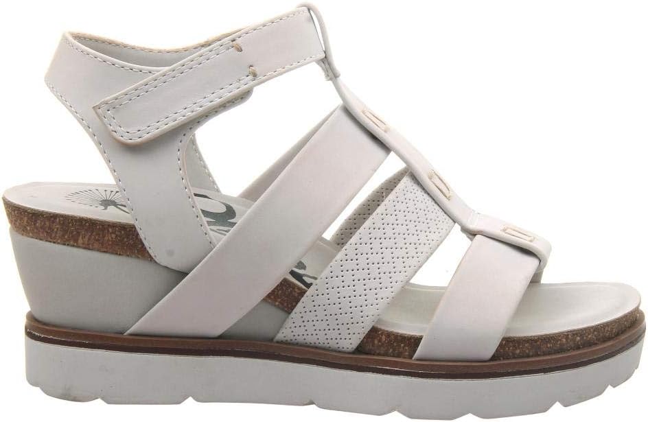 OTBT New Moon Wedge Sandal ~ Dove Grey