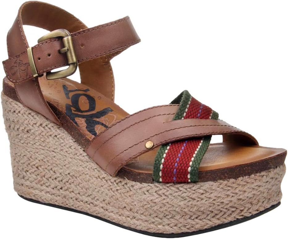 OTBT Topsail Wedge Sandal ~ Brown Sugar