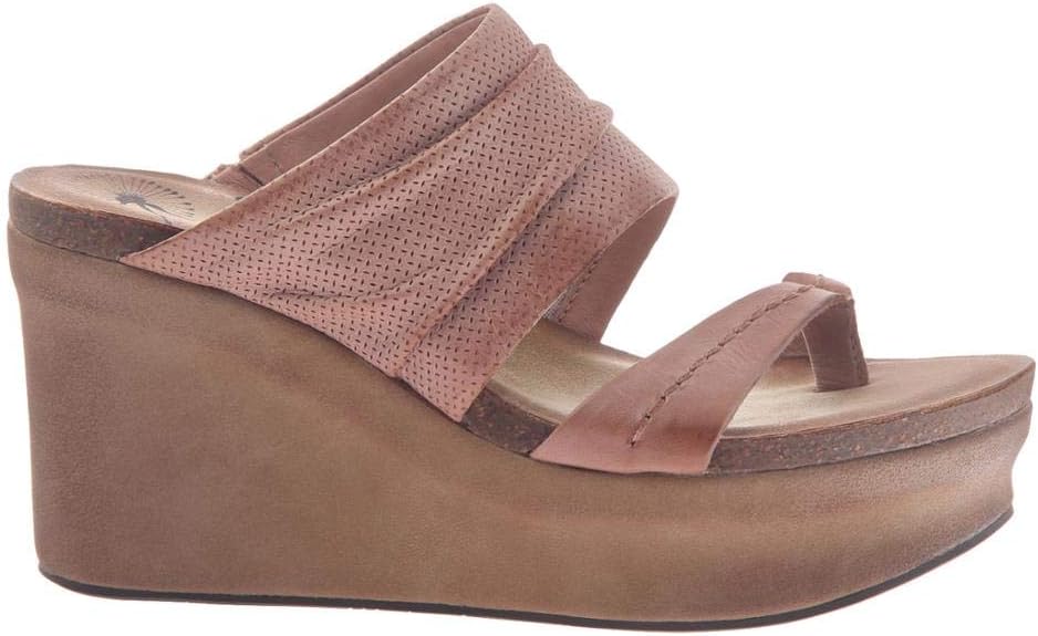 OTBT Tailgate Wedge Sandal ~ Warm Pink