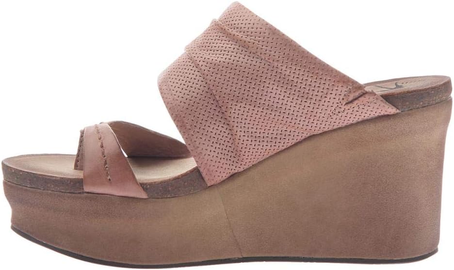 OTBT Tailgate Wedge Sandal ~ Warm Pink