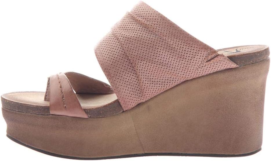 OTBT Tailgate Wedge Sandal ~ Warm Pink