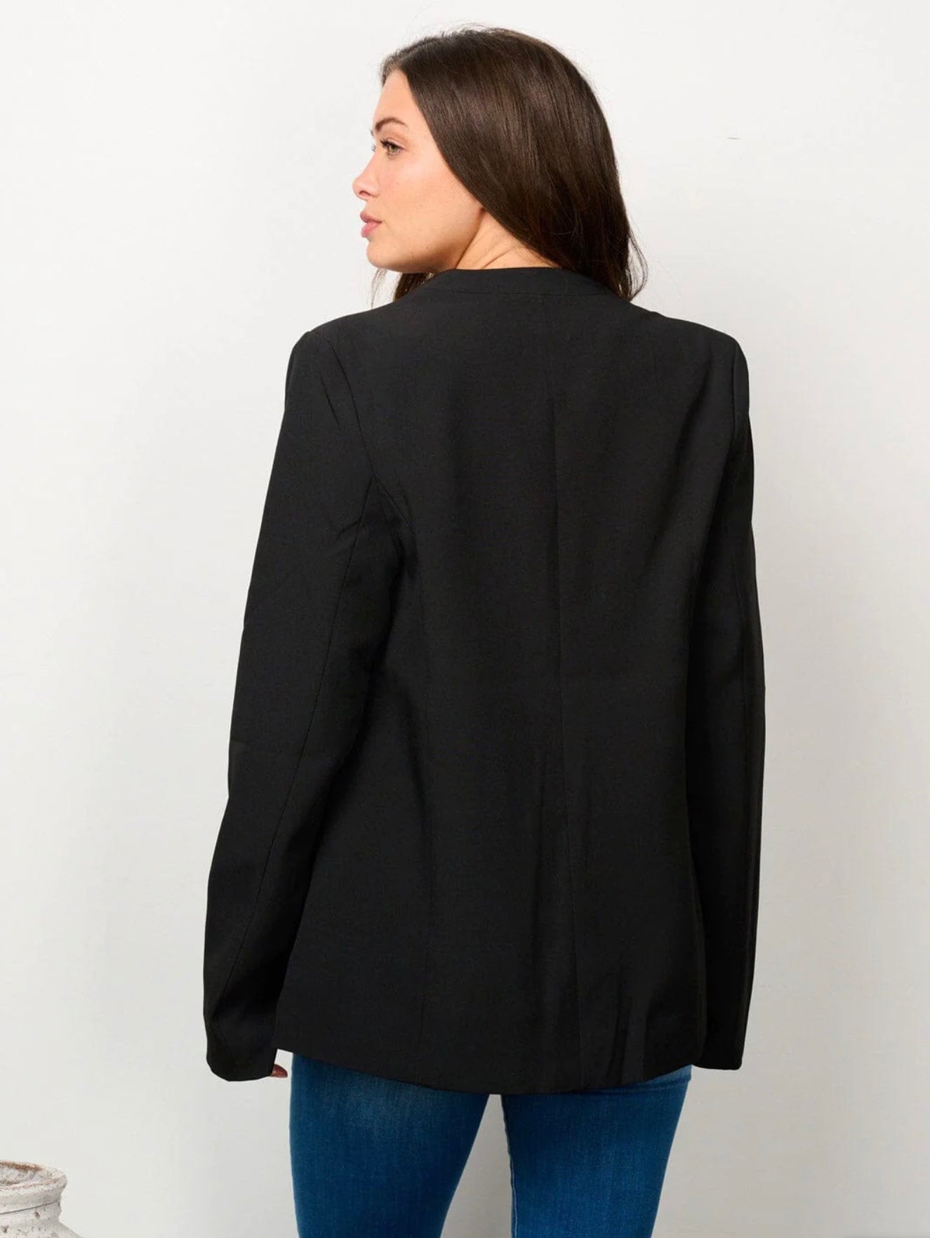 Scarlette Pocket Blazer ~ Black