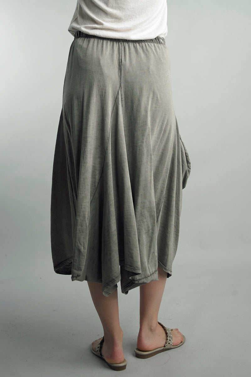 Willow Mineral Wash Bubble Skirt ~ Fang