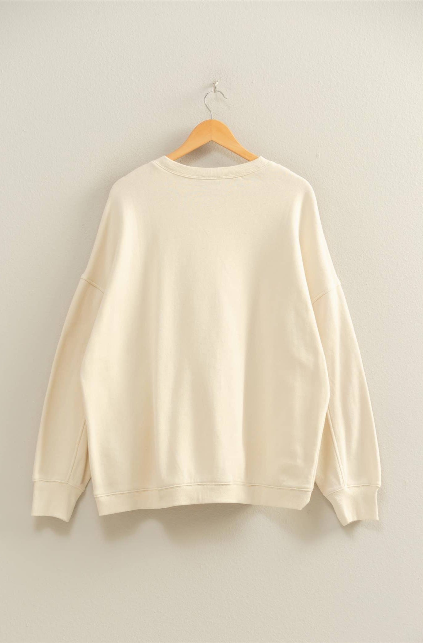Ashlyn Oversized Crew Neck Pullover
