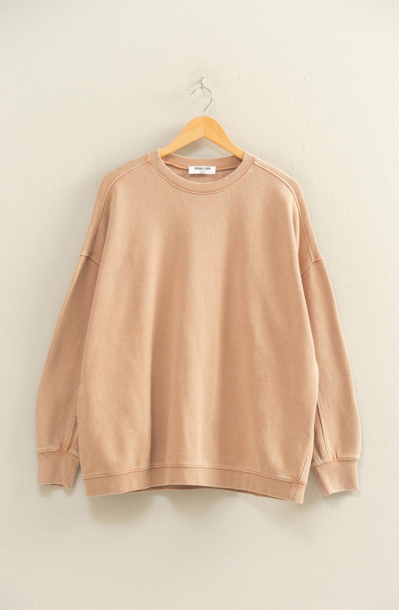 Ashlyn Oversized Crew Neck Pullover