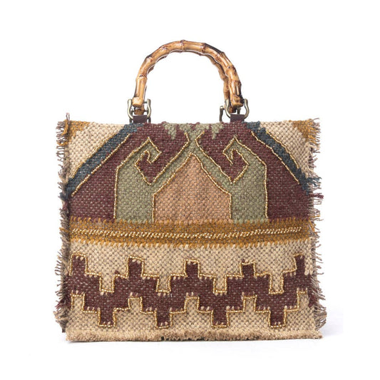 Desert Loom Jute Tote Bag