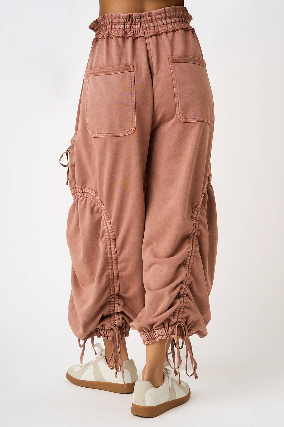 Willa Washed Drop Pocket Balloon Pants
