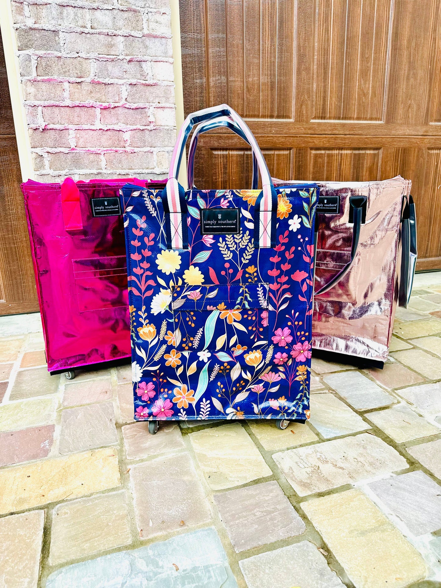 Simply Southern Rolling Tote Bag