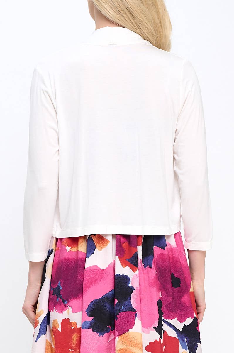 Macie Open Front Bolero Cardigan