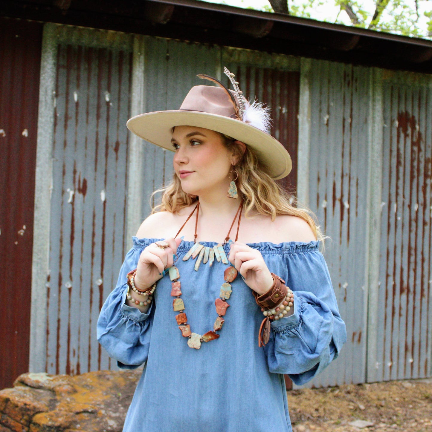 Aqua Terra Chunky Earrings