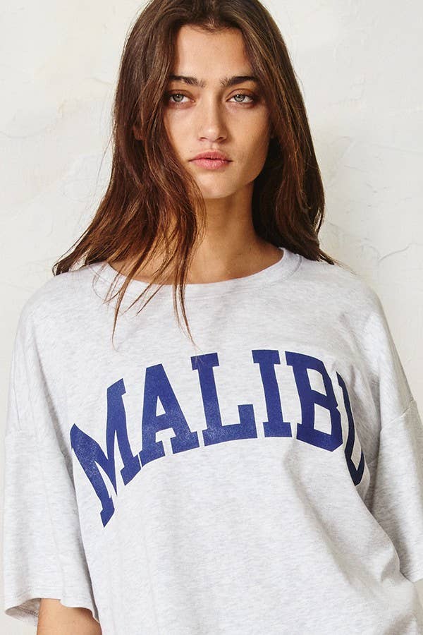 MALIBU Graphic Tee ~ White