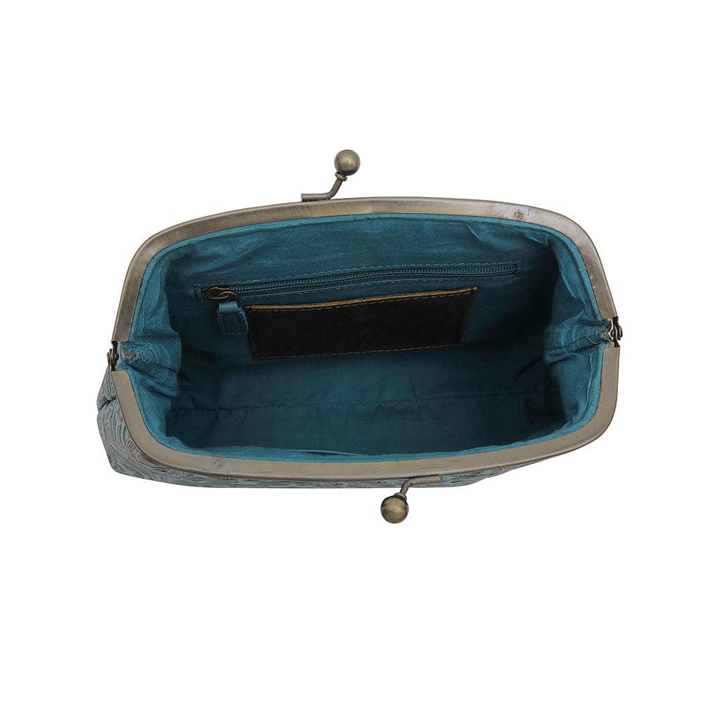 Pyramid Leather Wallet