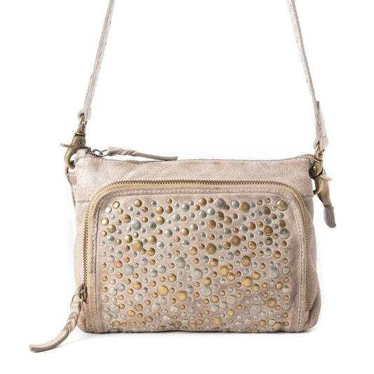 Mossveil Studded Leather Bag